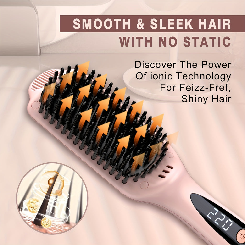 Hair Straightener Brush