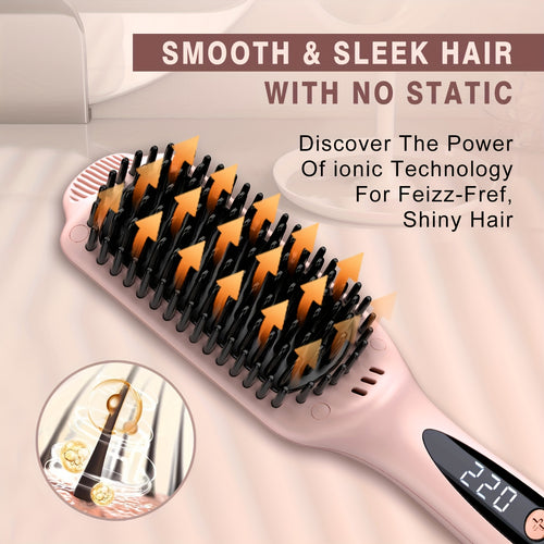 Hair Straightener Brush